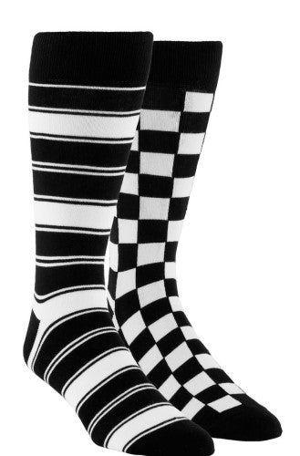Race Flag Crew socks