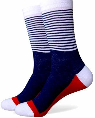Alpaca blue socks line design