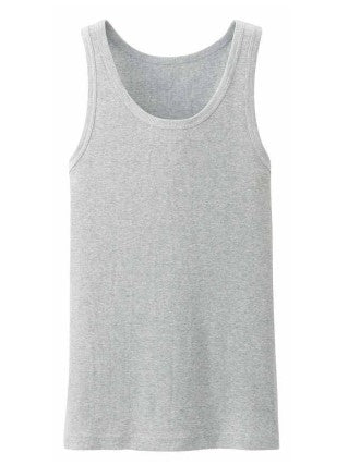 CAMISA SIN MANGAS DE TELA LIGERA DE ALGODÓN Y CACHEMIRA, AJUSTE REGULAR