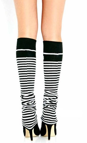 ALPACA MERINO BAMBOO FINE GAUGE STRIPES ASSORTED WARMERS