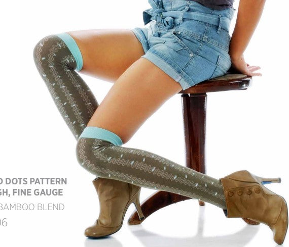 SOCK DOT PATTERN THIGH HIGH