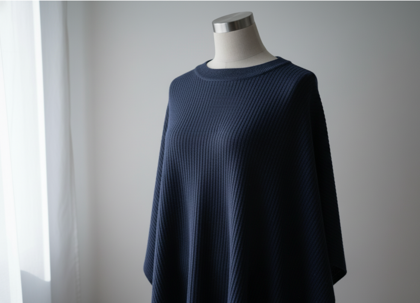 England Rib Alpaca Ponchos – Fine Knit Wholesale