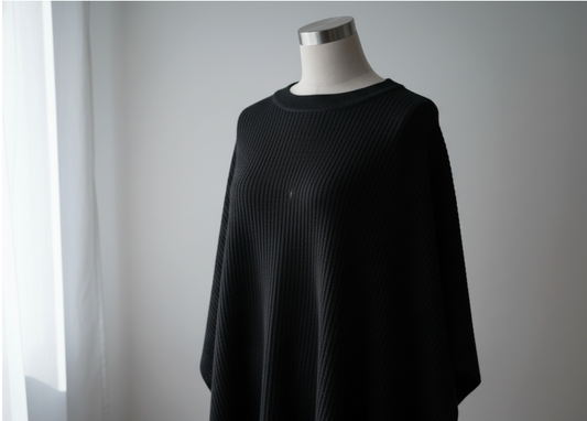 England Rib Alpaca Ponchos – Fine Knit Wholesale