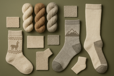 Alpaca merino blend socks wholesale premium