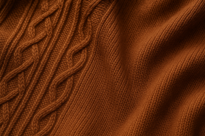 I want you to develop an image of a WINTER ROYAL FINE KNIT MADE OF:
30% Vicuña,
30% Royal Alpaca,
40% Silk