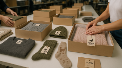 it is looking better but you need to show also some socks
The labels and tags must have clear alpaca animal simbol
And also some of them say Alpaca del Peru
Some other brands and alpaca farm companies