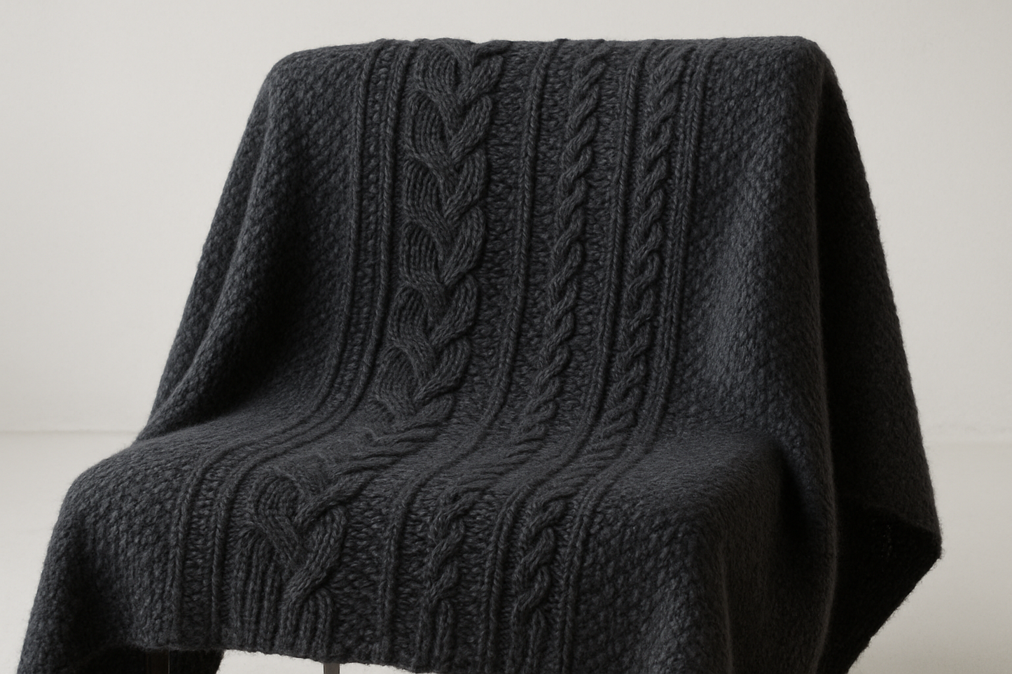 it must look knitted, not woven knit