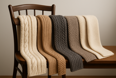 Alpaca Wool Scarves