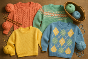 it needs to be in a knitted way, for sweaters