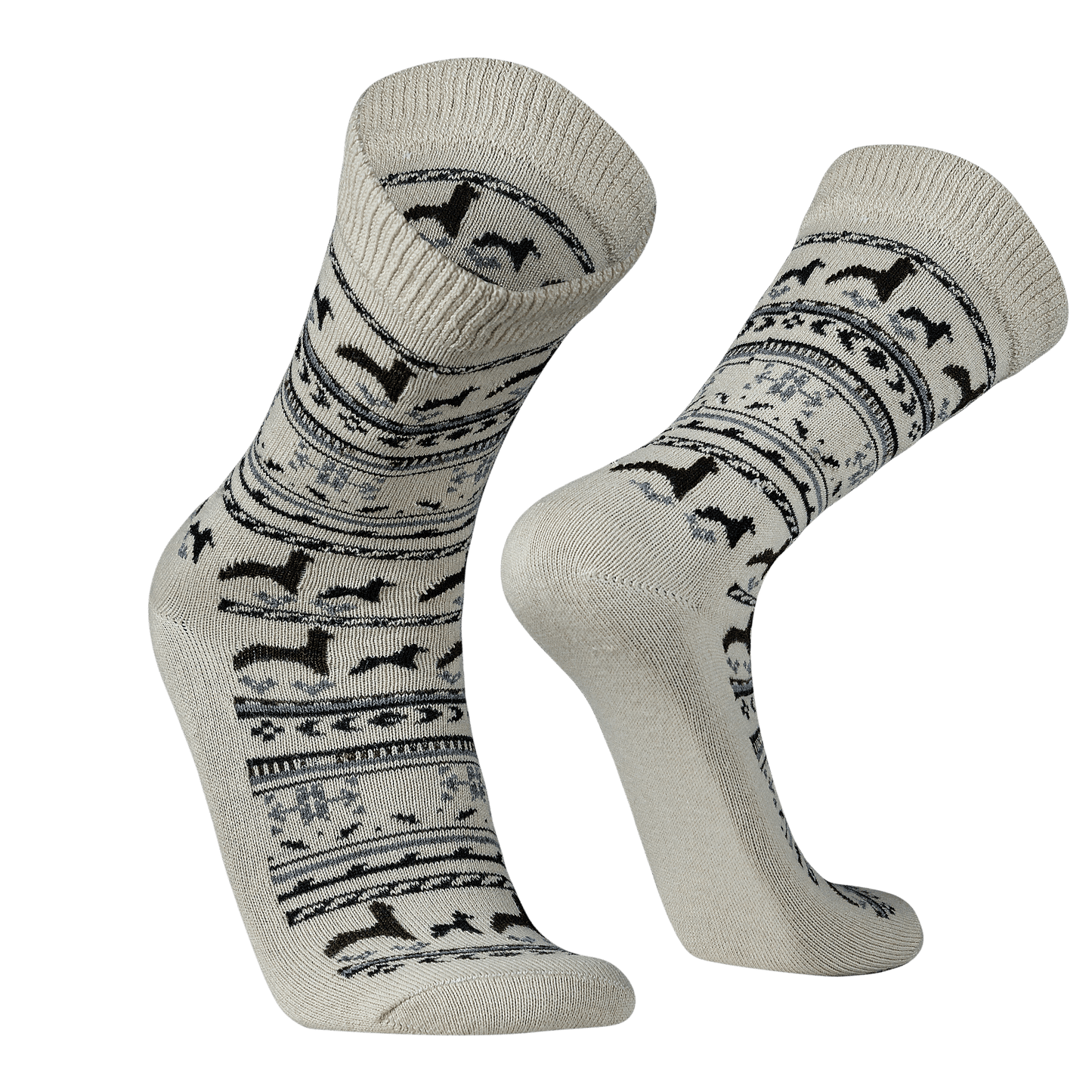 Alpaca Print Socks – Baby Alpaca Fun Designs – Medium Weight Unisex
