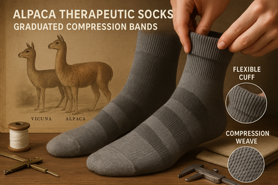 Therapeutic alpaca socks wholesale medical