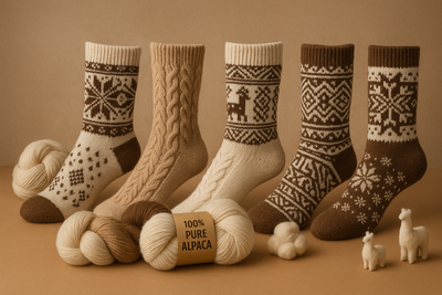 100% pure alpaca socks wholesale luxury