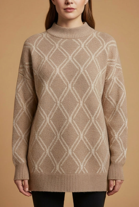Alpaca Andean Style Women’s Sweater – Wholesale