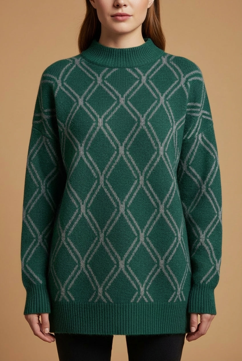 Alpaca Andean Style Women’s Sweater – Wholesale