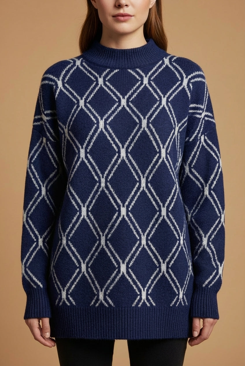 Alpaca Andean Style Women’s Sweater – Wholesale