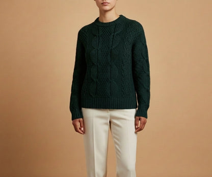 Alpaca Heritage Pattern Women’s Sweater – Wholesale