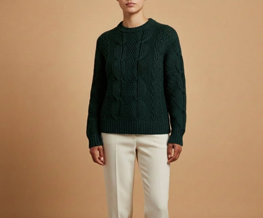 Alpaca Heritage Pattern Women’s Sweater – Wholesale