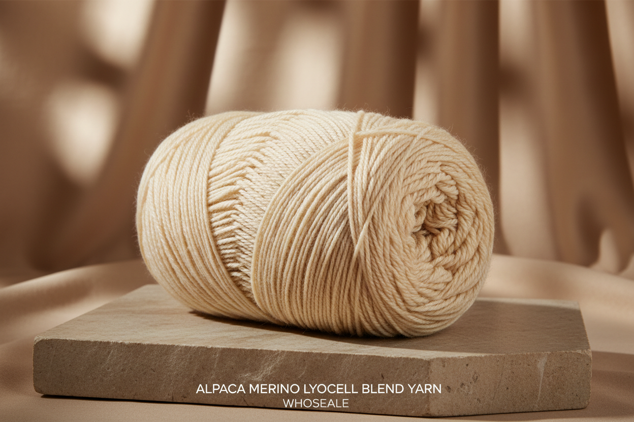 Alpaca, Merino, Lyocell Blend Yarn – Wholesale