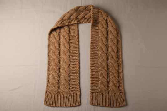 alpaca-scarf-wholesale-camel