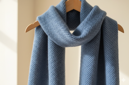 Herringbone Alpaca Scarf - Wholesale
