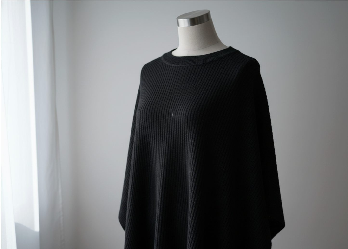 England Rib Alpaca Ponchos – Fine Knit Wholesale