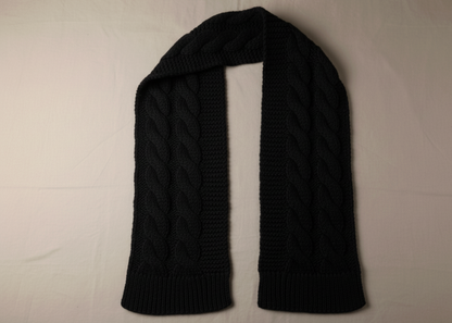 Cable Knit Alpaca Scarf – Wholesale Only