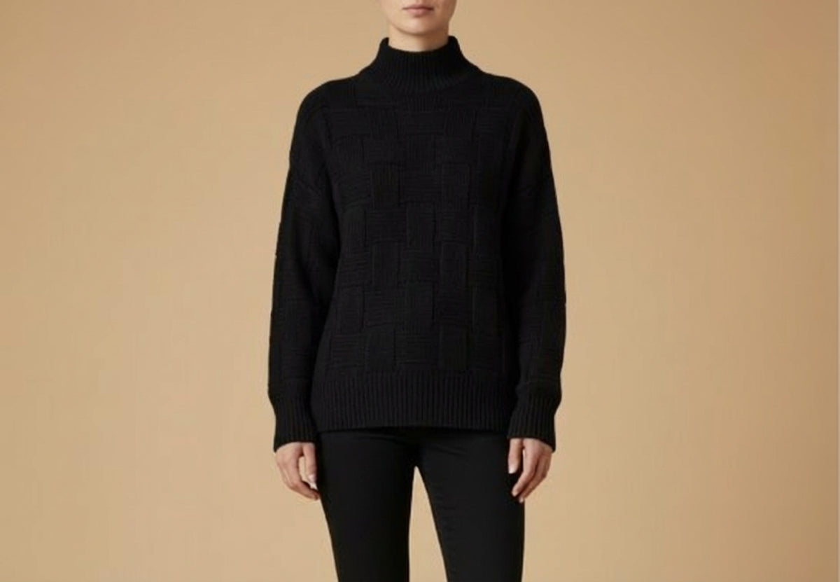 Alpaca Decorative Knit Women’s Sweater – Wholesale