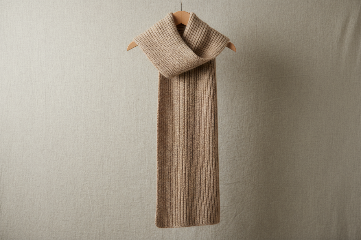 it must look like a scarf, not use any letter
It must look realistic