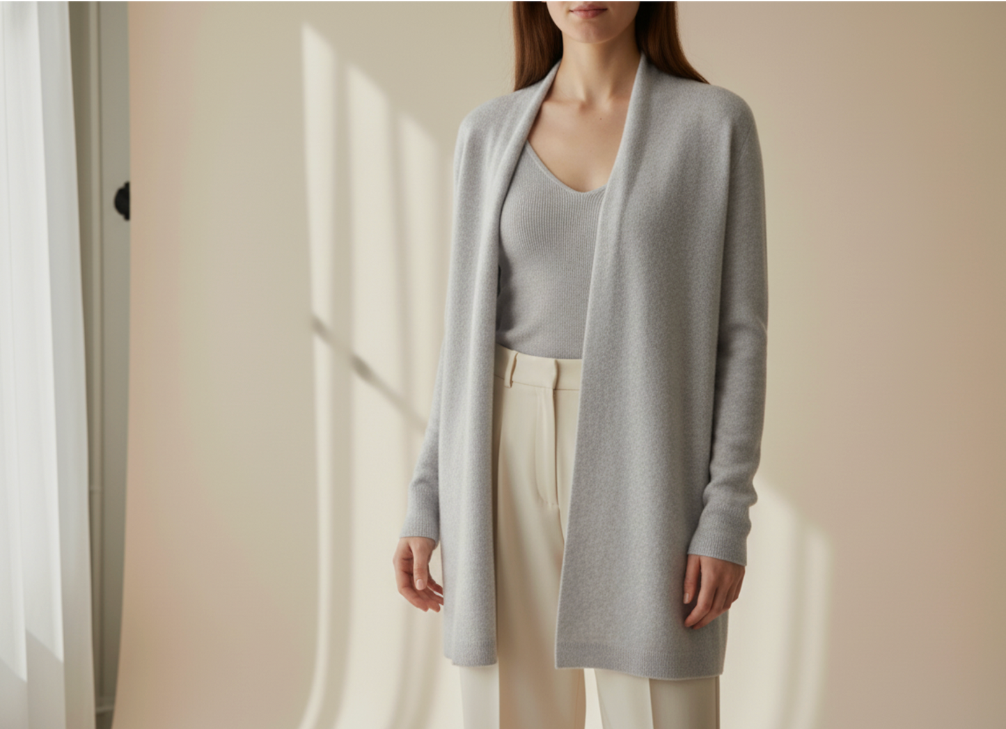 Women’s Baby Alpaca Cardigan - Lightweight Knit Sweater Wholesale