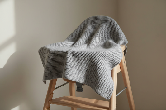 you must show a real knitting blanket for kids and children